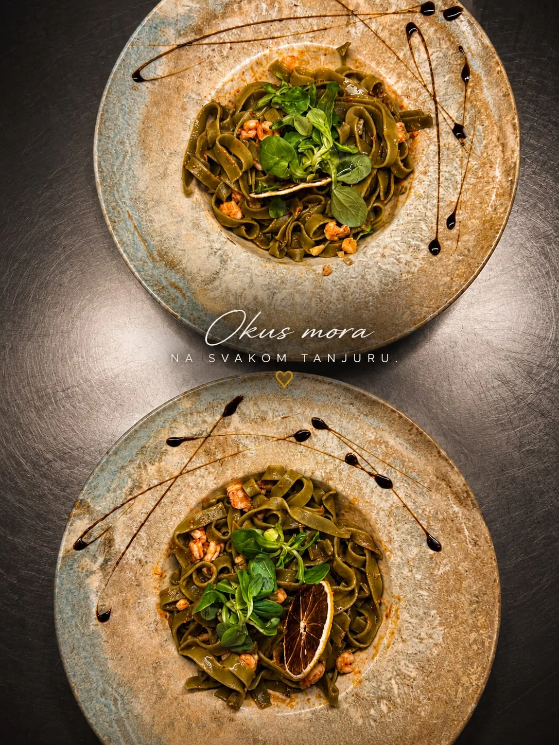 Tagliatelle s kozicama